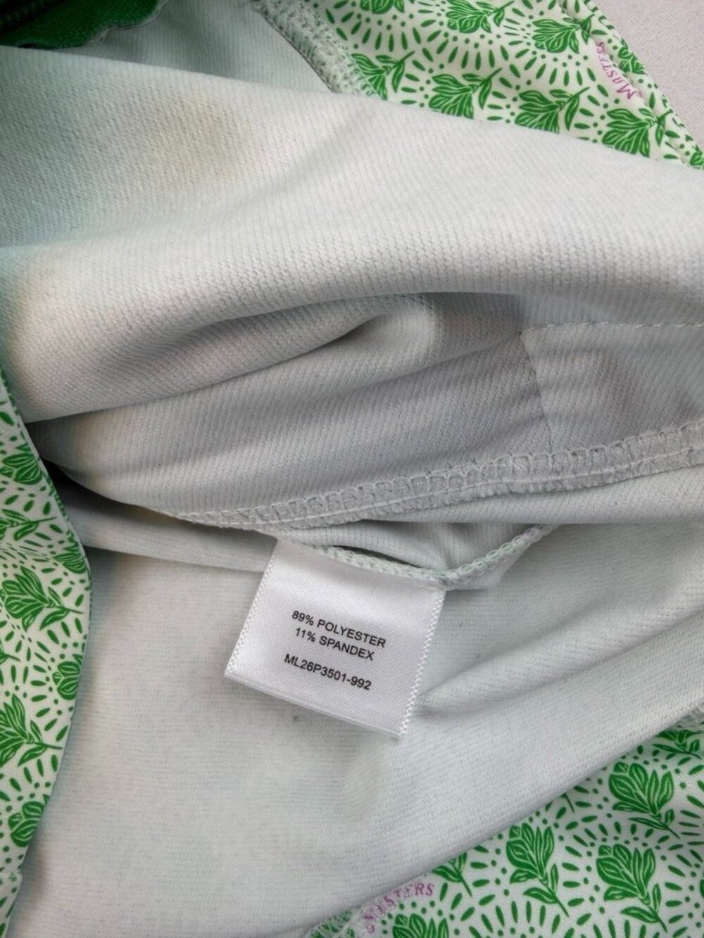NWT MASTERS MAGNOLIA LANE TECH Official 2026 Women's Green Full Zip Jacket S - Picture 8 of 10